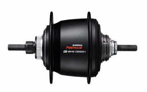 Shimano Getriebenabe NEXUS SG-C7050 5-Gang Di2 32-Loch Center-Lock 135 mm schwarz