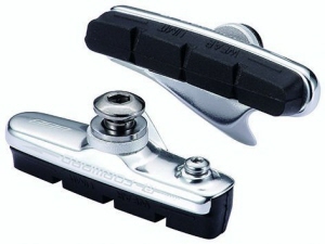 Bremsschuh Roadstop Shimano/Sram Road Cartridge, silber, 2 Paar 